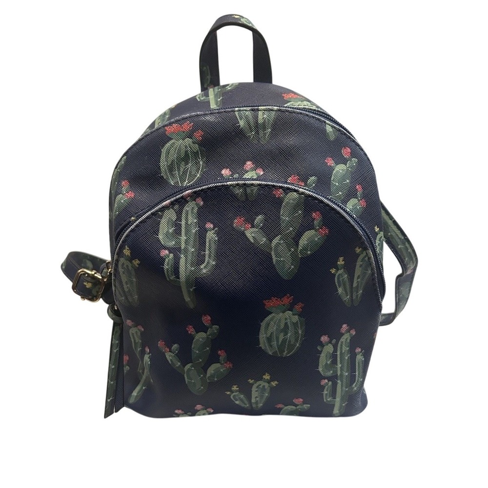 Arizona Jean Co‎ Backpack Women Small Blue Fair Cactus Floral Mini